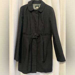 J.Crew Size 4 Elegant Black Women's Coat